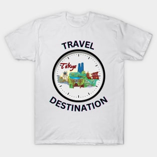 Travel to Tokyo T-Shirt